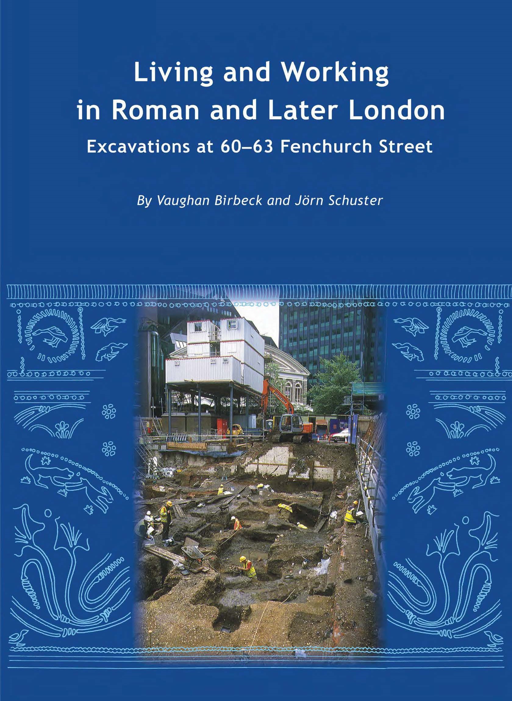 Living and Working in Roman and Later London book cover