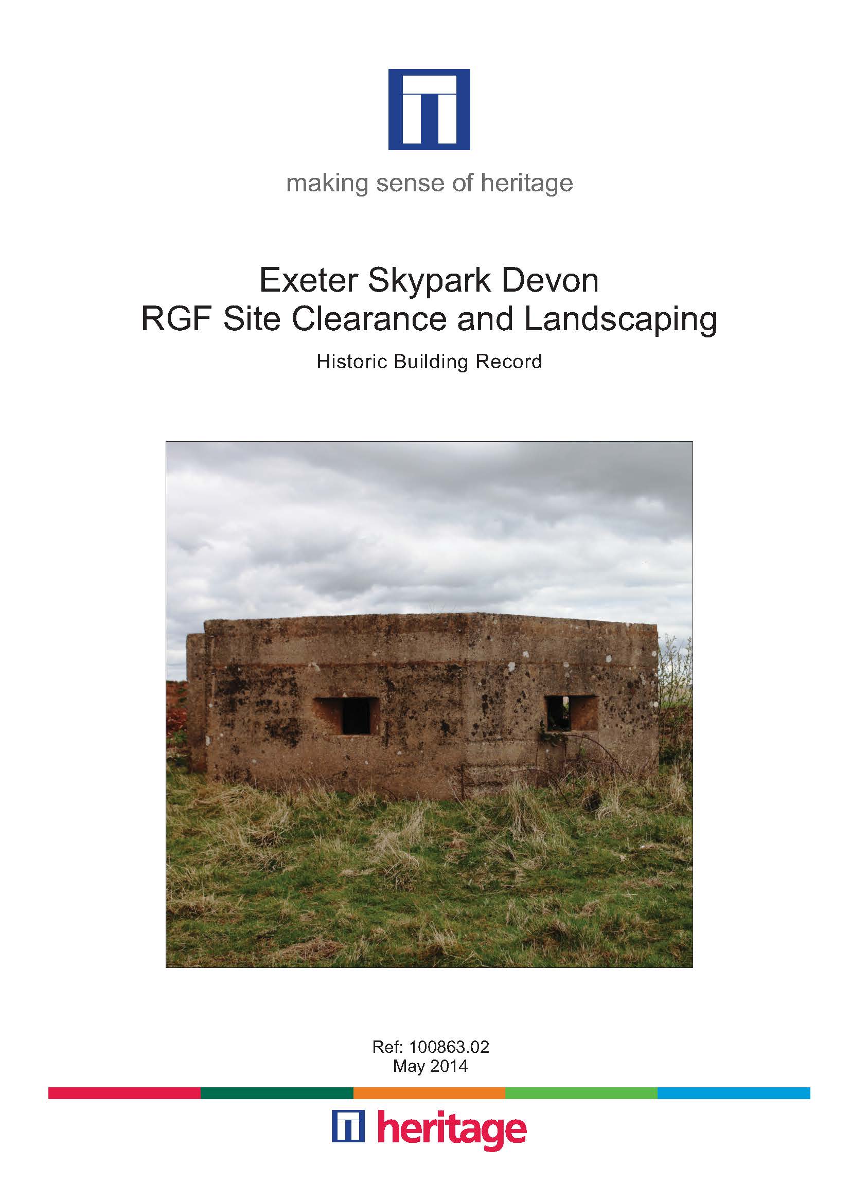 Thumbnail representing Exeter Skypark Devon RGF Clearance and Landscaping - Historic Building Record