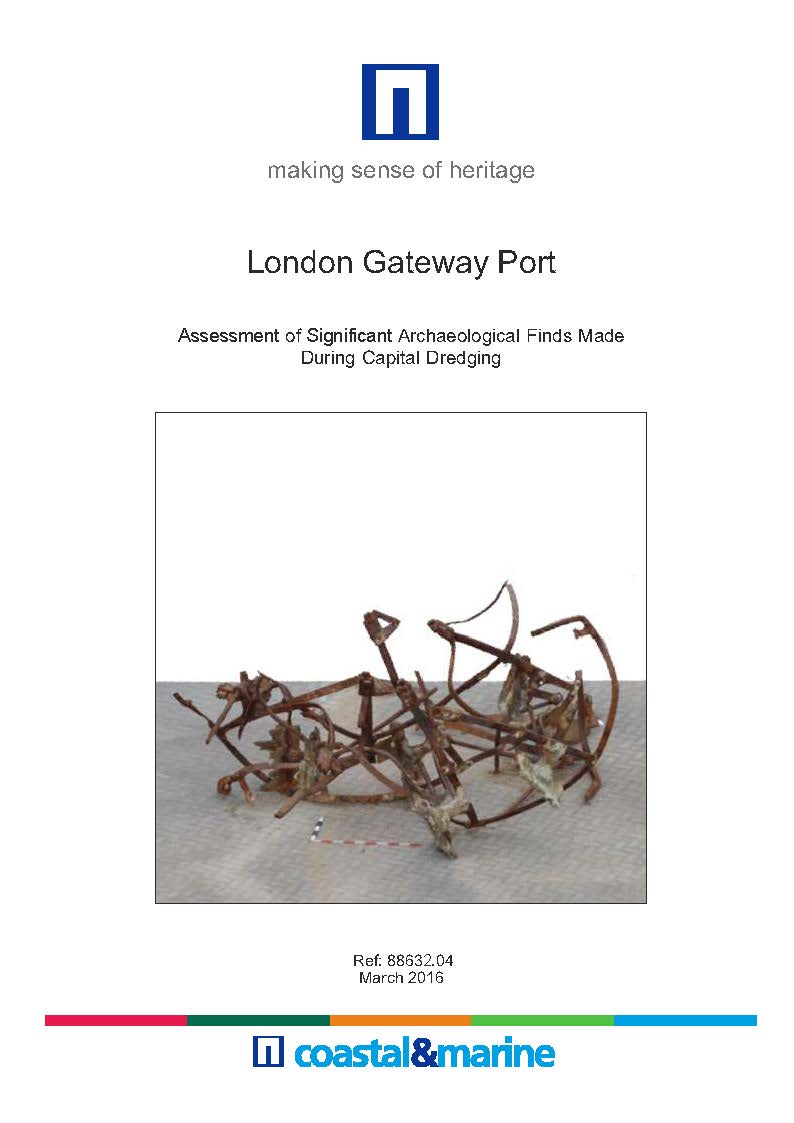 Thumbnail representing London Gateway Port - Assessment of Significant Archaeological Finds Made During Capital Dredging