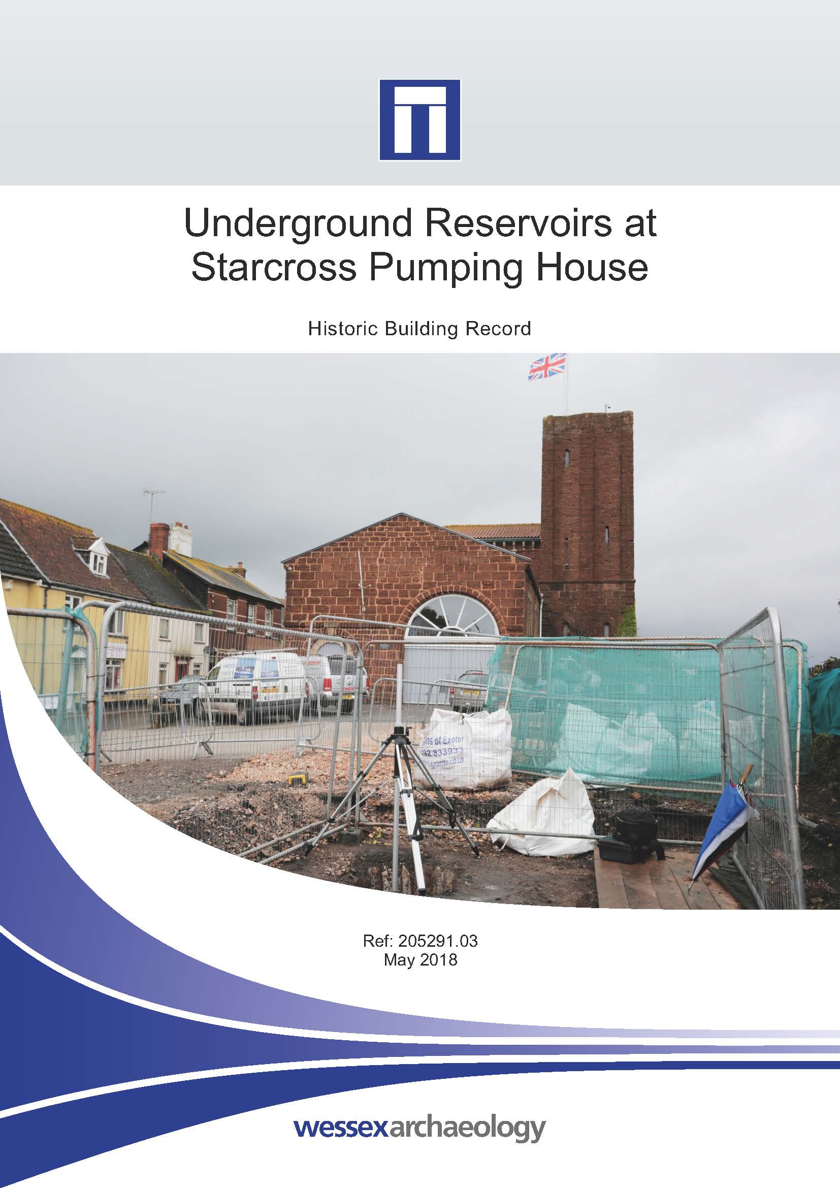 Thumbnail representing Underground Reservoirs at Starcross Pumping House - Historic Building Record