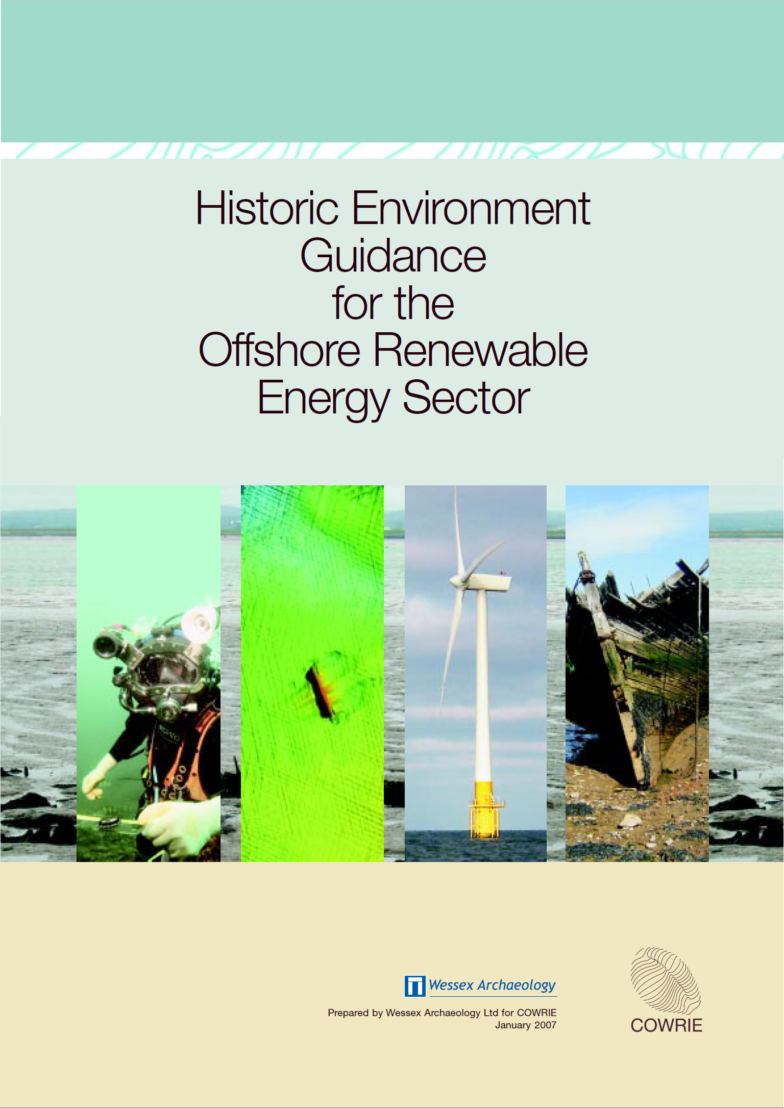 Thumbnail representing Historic Environment Guidance for the Offshore Renewable Energy Sector.