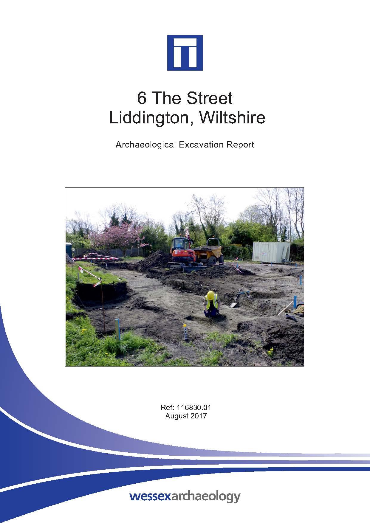 Thumbnail representing 6 The Street, Liddington, Wiltshire - Archaeological Excavation Report