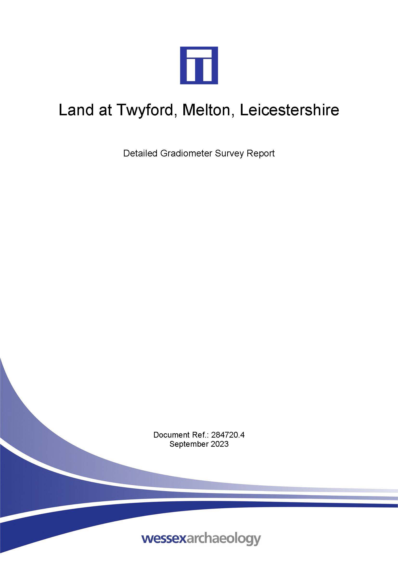 Thumbnail representing Land at Twyford, Melton, Leicestershire - Detailed Gradiometer Survey Report