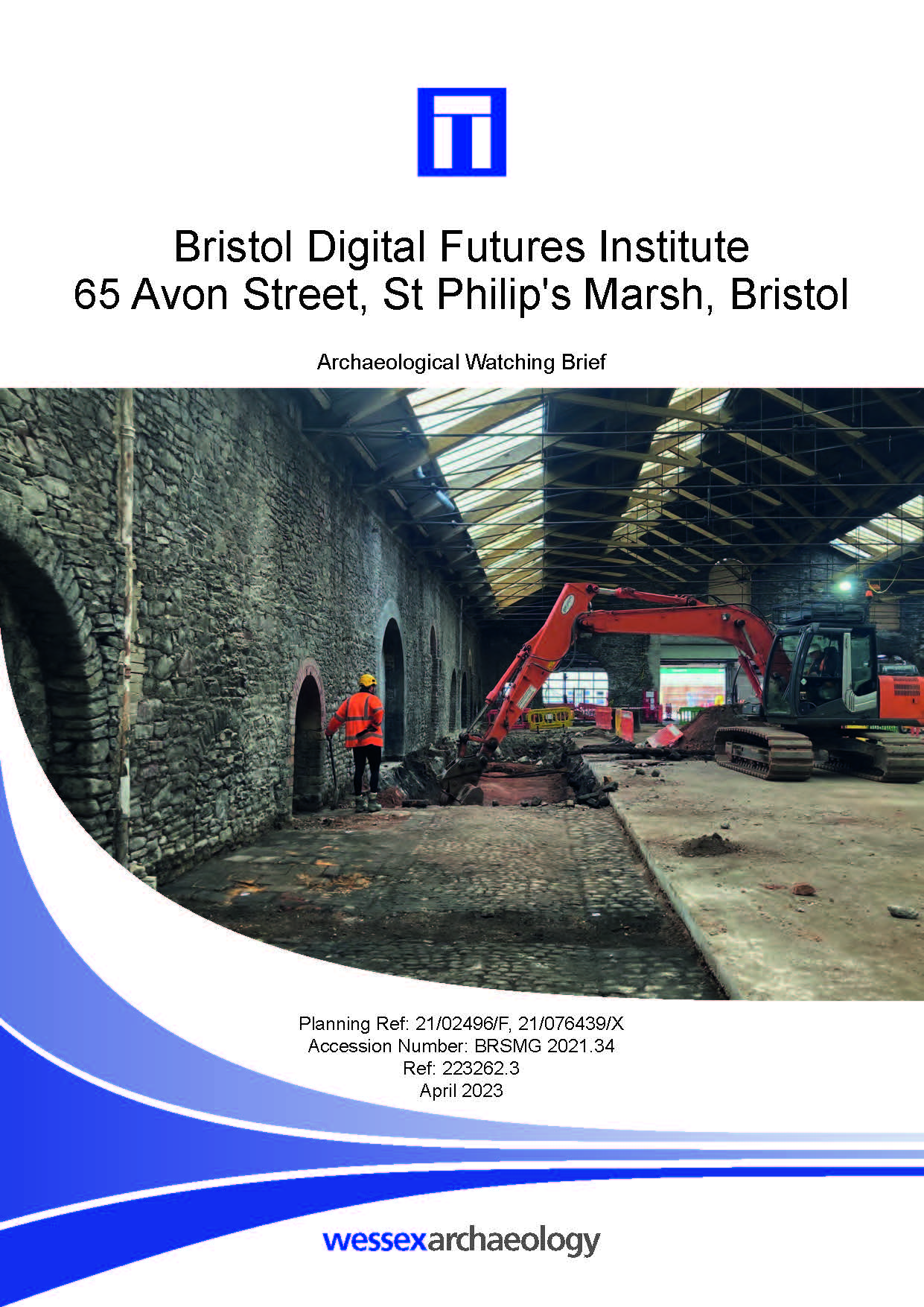 Thumbnail representing Bristol Digital Futures Institute, 65 Avon Street, St Philip's Marsh, Bristol - Archaeological Watching Brief