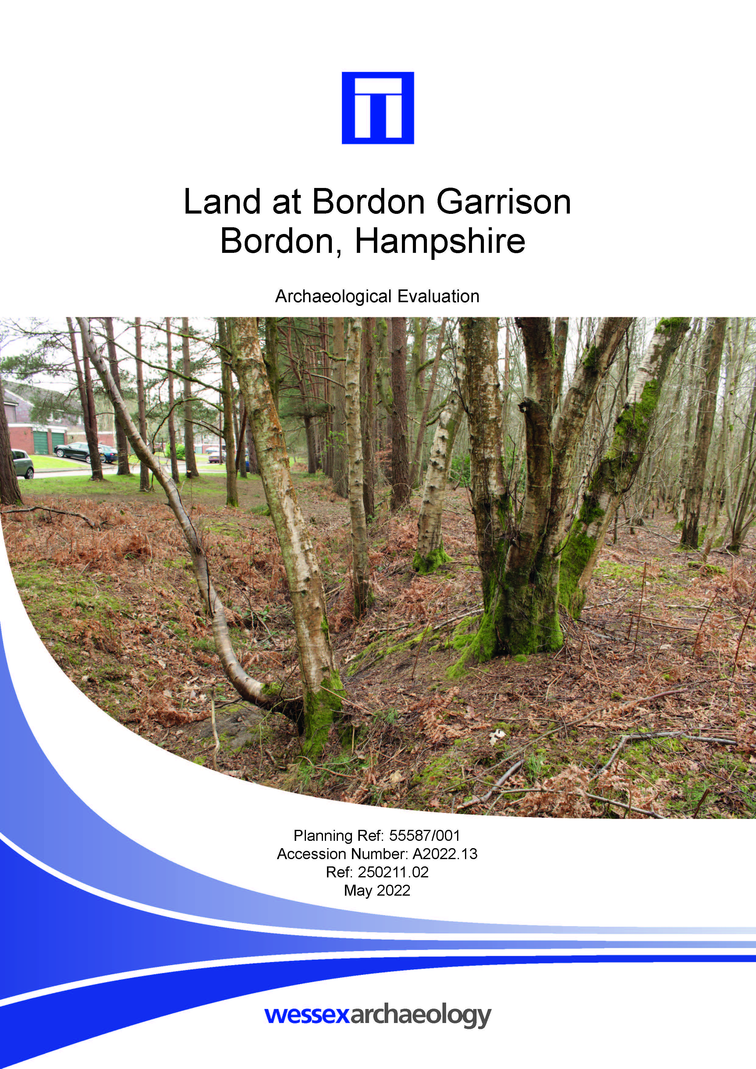 Thumbnail representing Land at Bordon Garrison, Bordon, Hampshire - Archaeological Evaluation