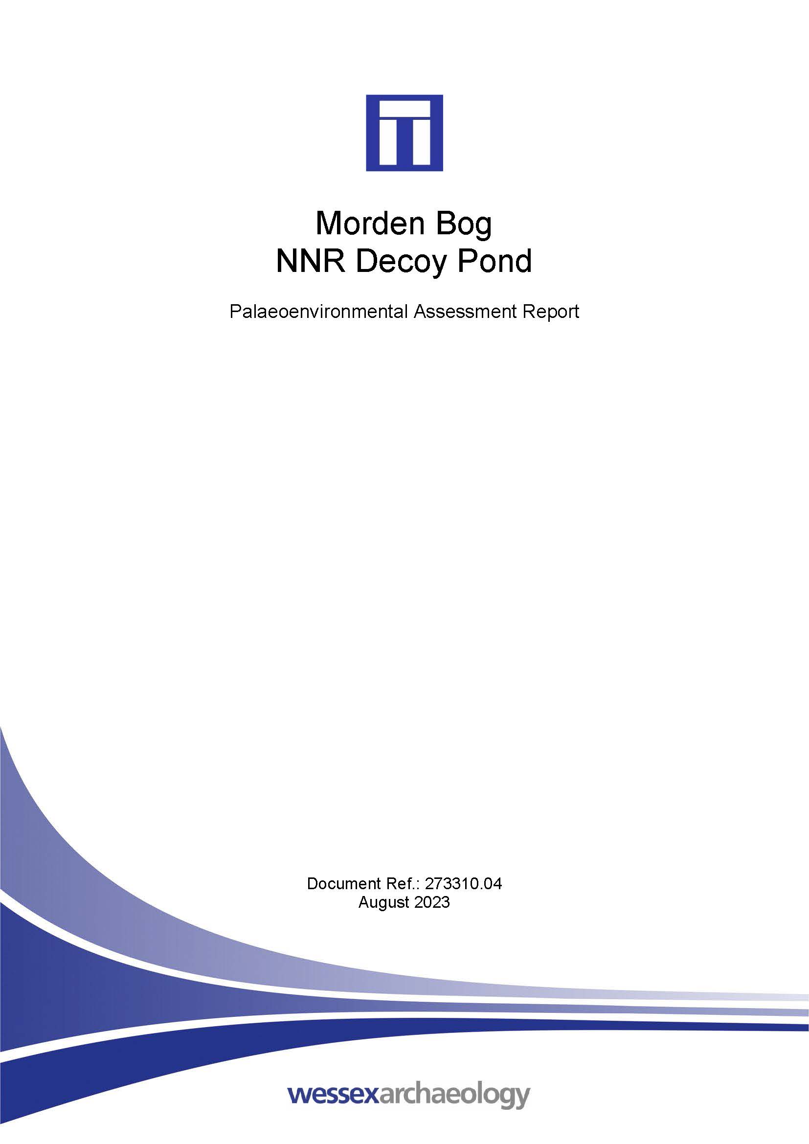 Thumbnail representing Morden Bog, NNR Decoy Pond - Palaeoenvironmental Assessment Report