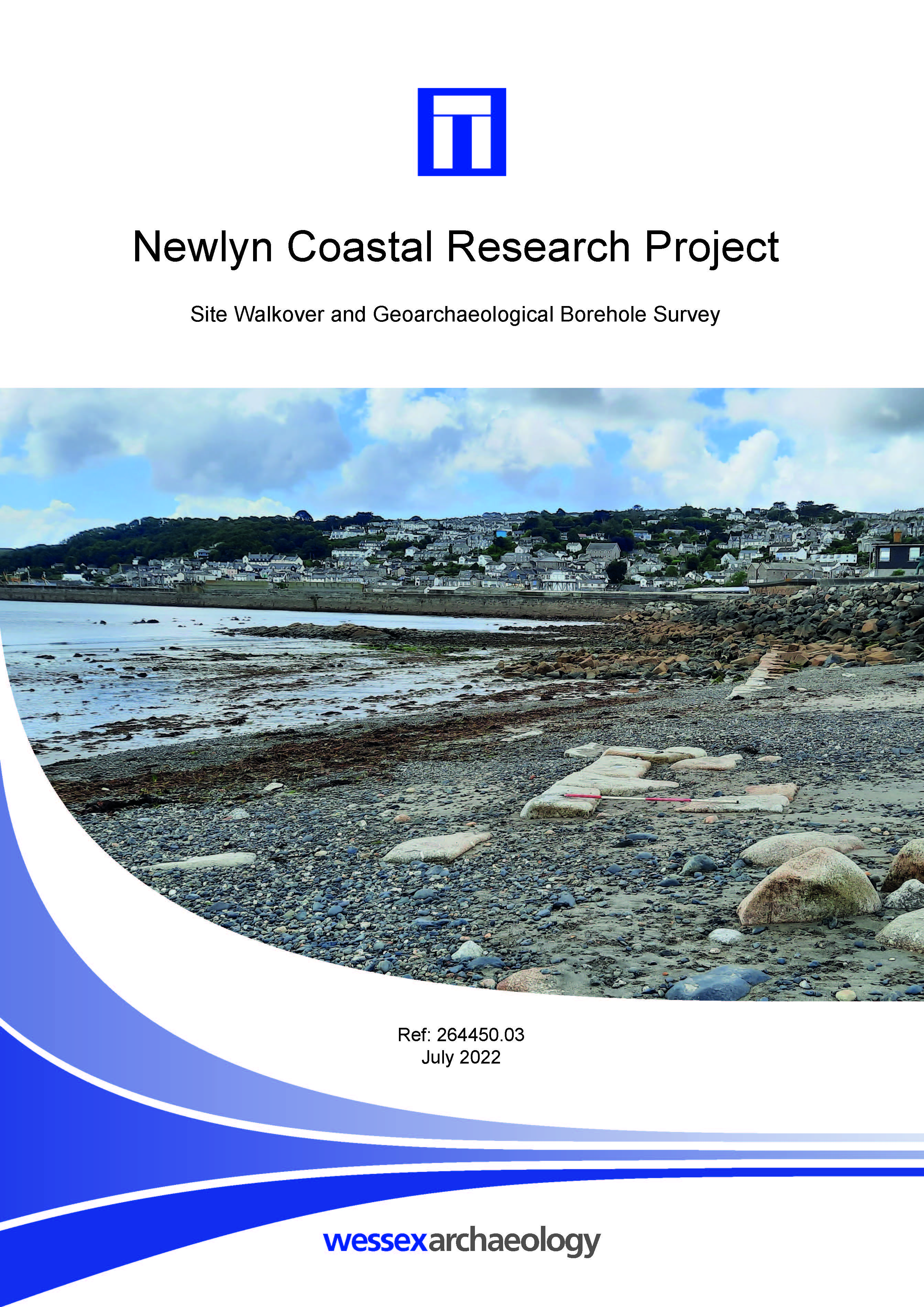 Thumbnail representing Newlyn Coastal Research Project - Site Walkover and Geoarchaeological Borehole Survey