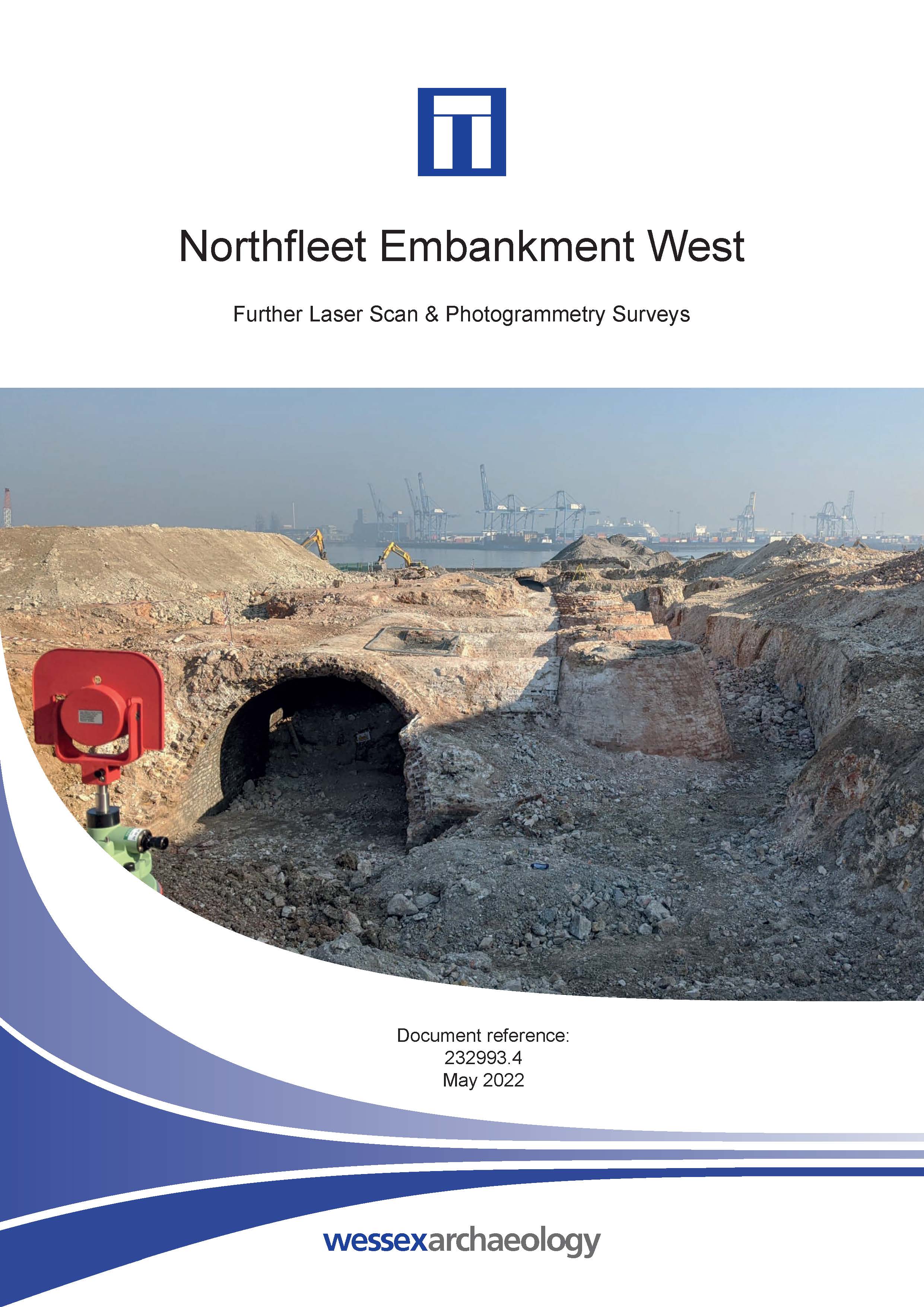 Thumbnail representing Northfleet Embankment West - Further Laser Scan and Photogrammetry Survey