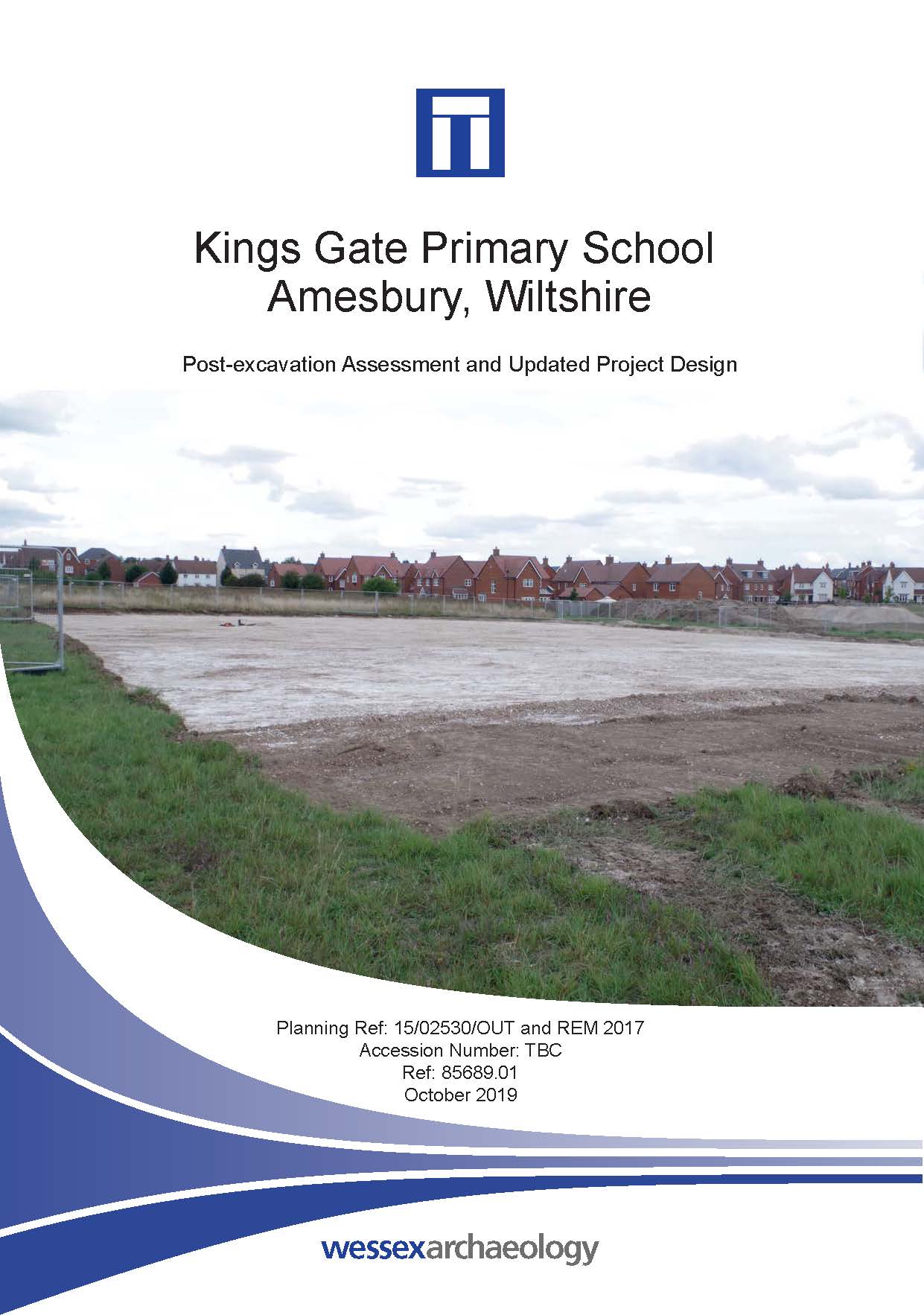 Thumbnail representing Kings Gate Primary School, Amesbury, Wiltshire - Post-excavation Assessment