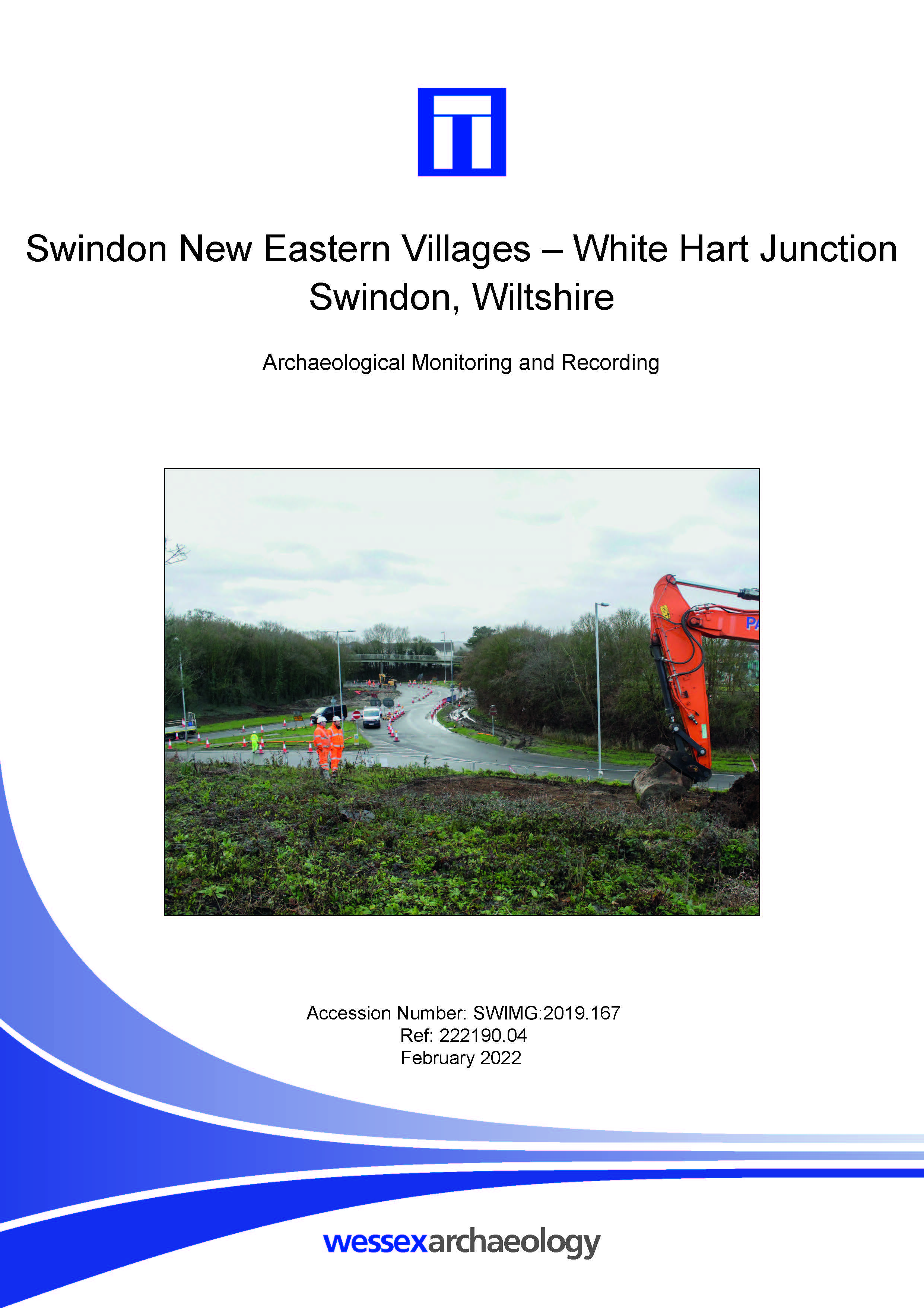 Thumbnail representing Swindon New Eastern Villages - White Hart Junction, Swindon, Wiltshire - Archaeological Monitoring and Recording