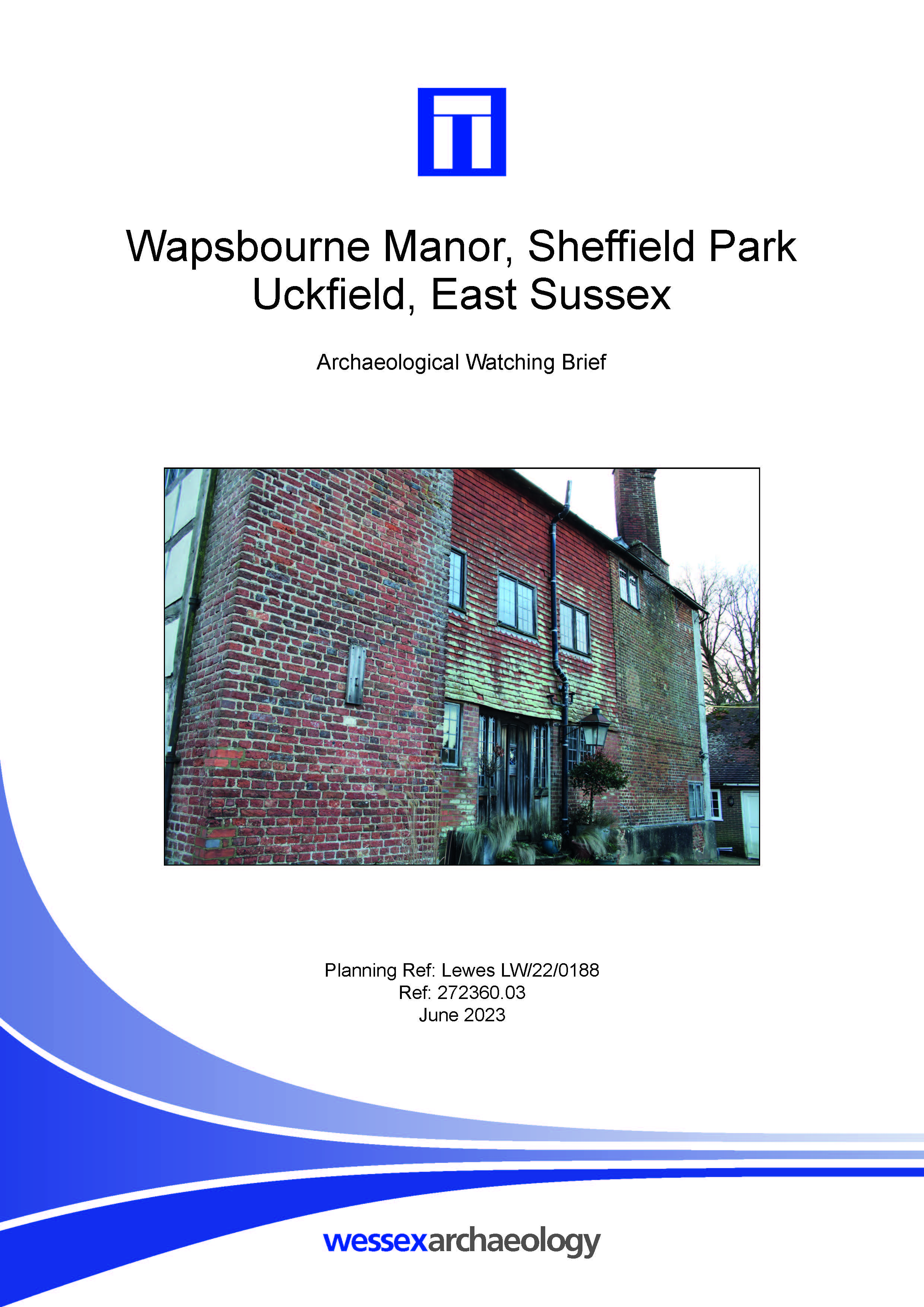 Thumbnail representing Wapsbourne Manor, Sheffield Park, Uckfield, East Sussex - Archaeological Watching Brief