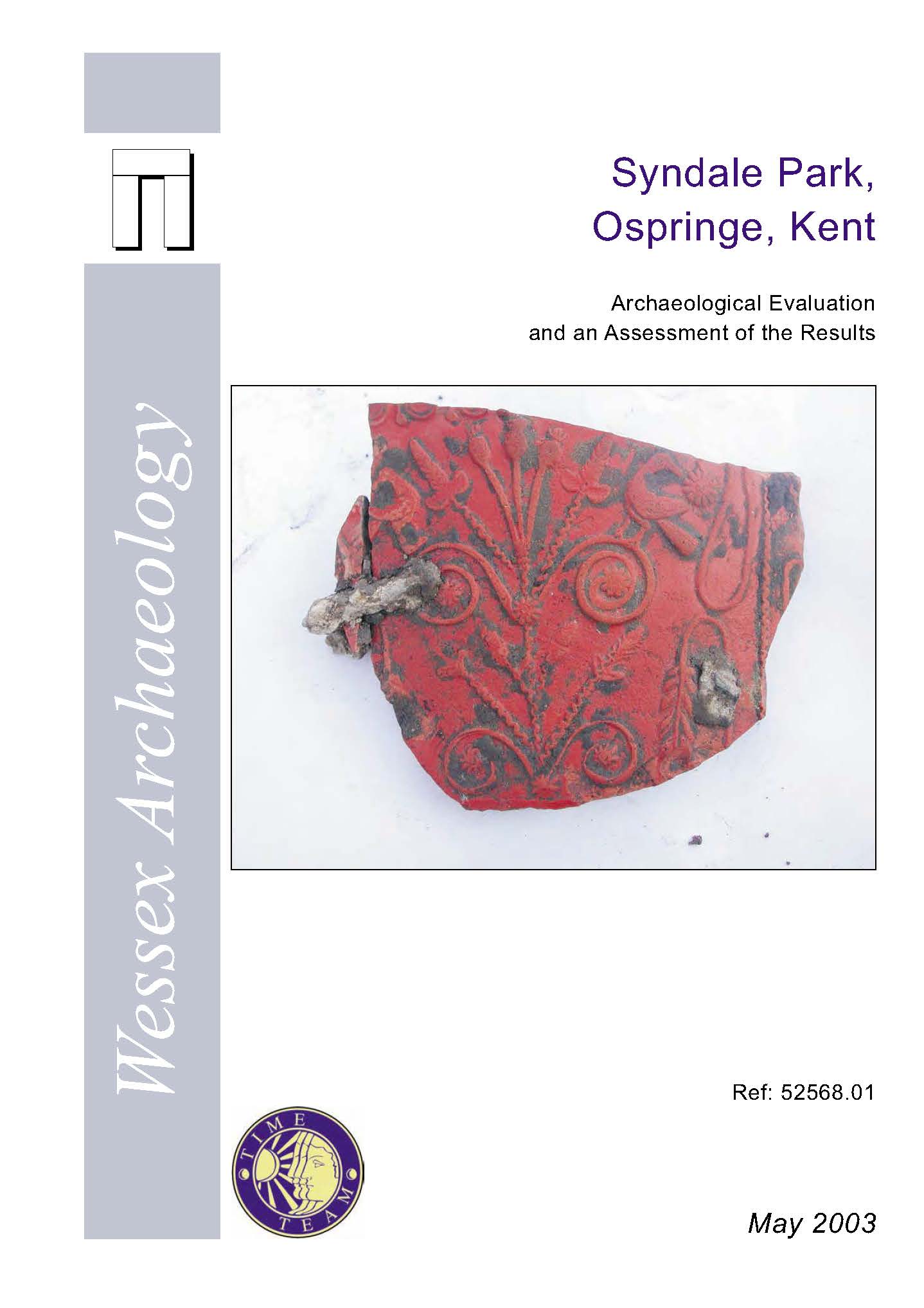 Thumbnail representing Syndale Park, Ospringe, Kent - Archaeological Evaluation and an Assessment of the Results