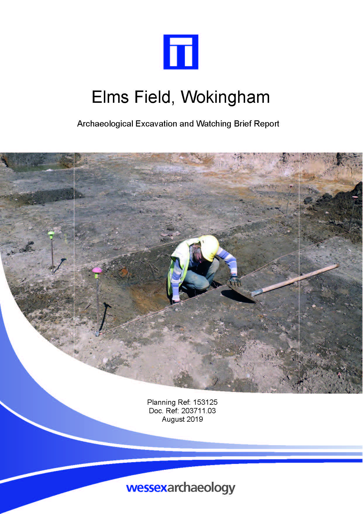 Thumbnail representing Elms Field, Wokingham - Archaeological Excavation and Watching Brief Report