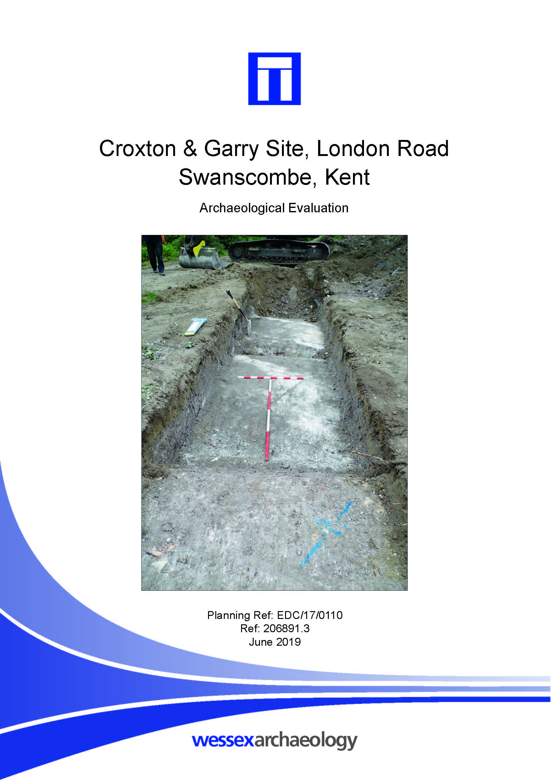 Thumbnail representing Croxton and Garry Site, London Road, Swanscombe, Kent - Archaeological Evaluation Report