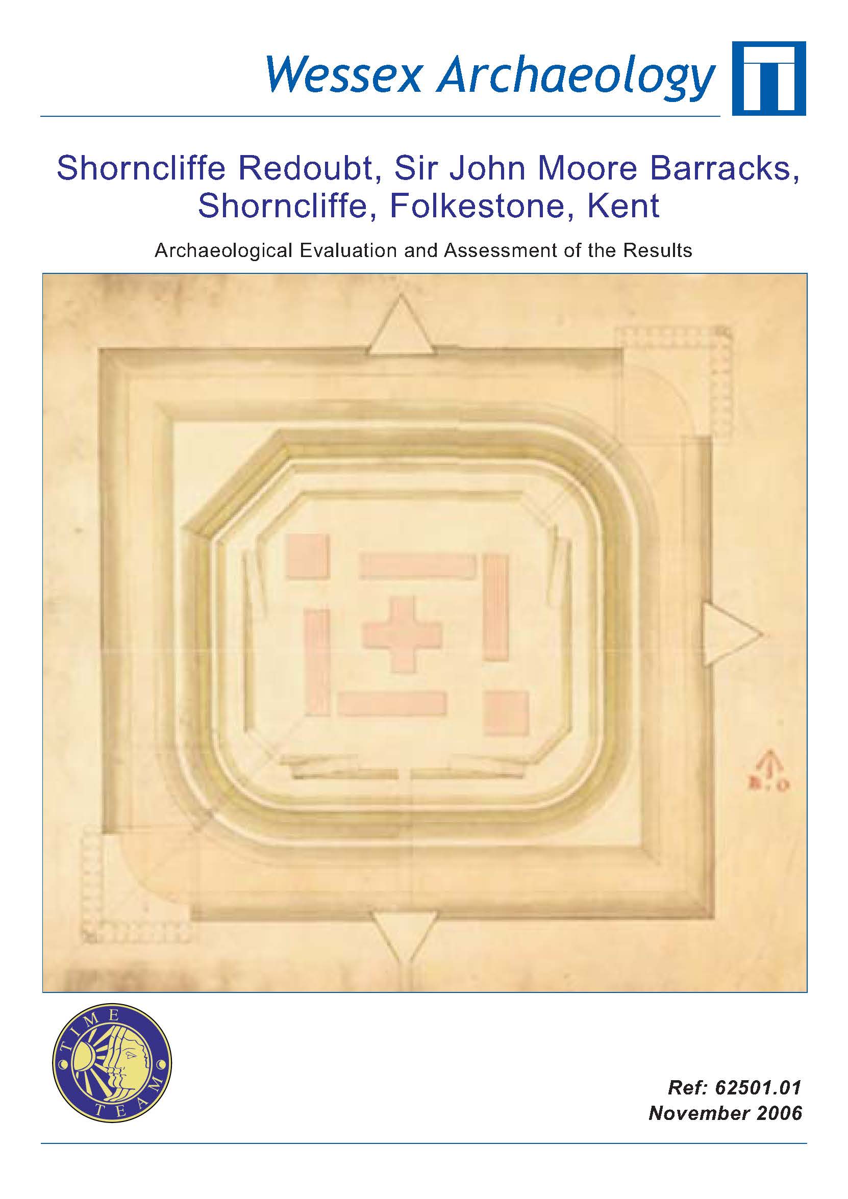 Thumbnail representing Time Team - Shorncliffe Redoubt, Sir John Moore Barracks, Shorncliffe, Folkestone, Kent - Archaeological Evaluation and Assessment of the Results
