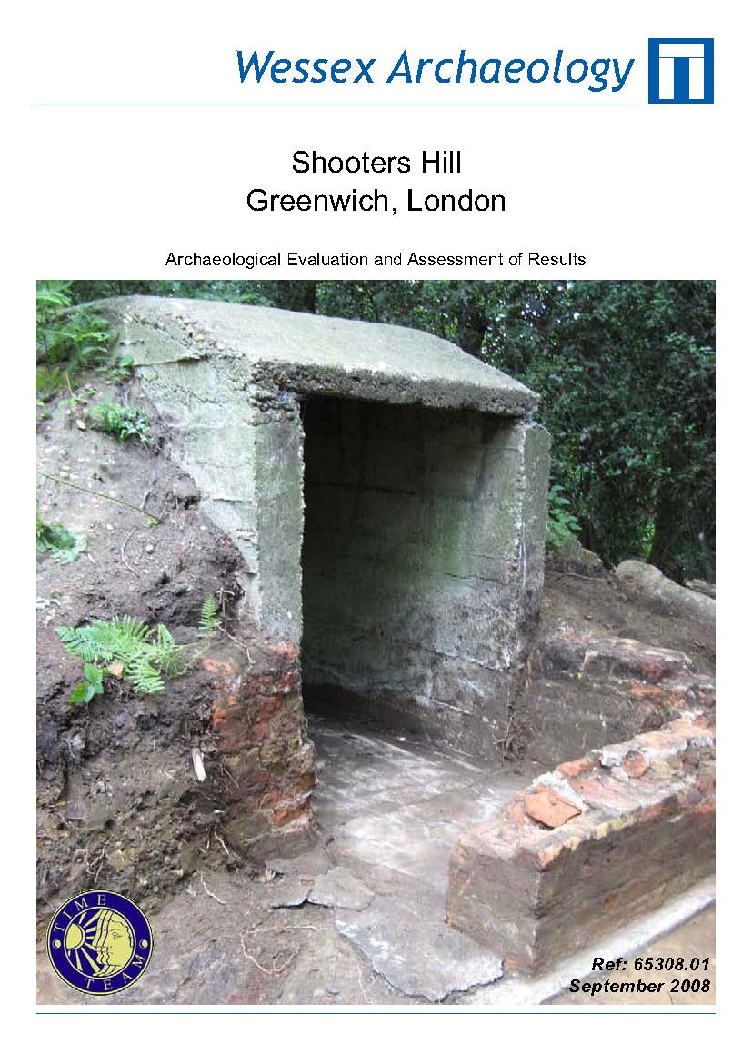 Thumbnail representing Time Team - Shooters Hill, Greenwich, London - Archaeological Evaluation and Assessment of Results