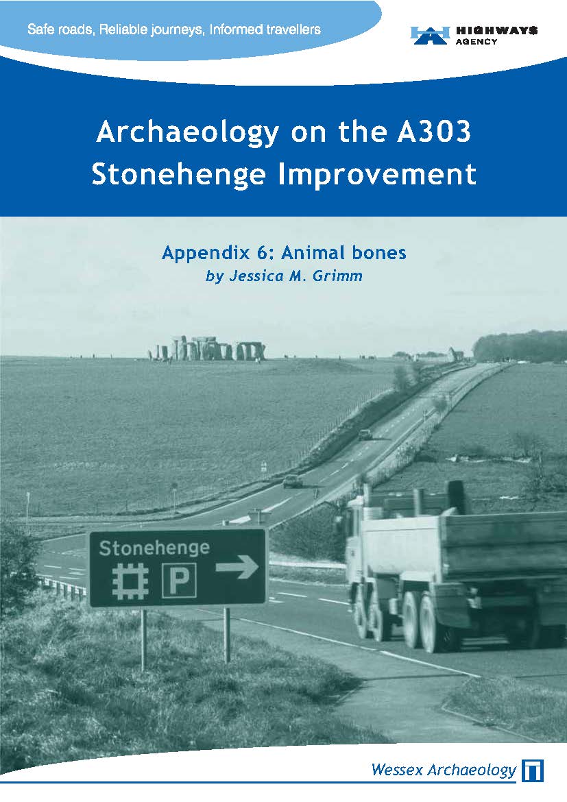 Thumbnail representing Archaeology on the A303 Stonehenge Improvement - Appendix 6: Animal Bones
