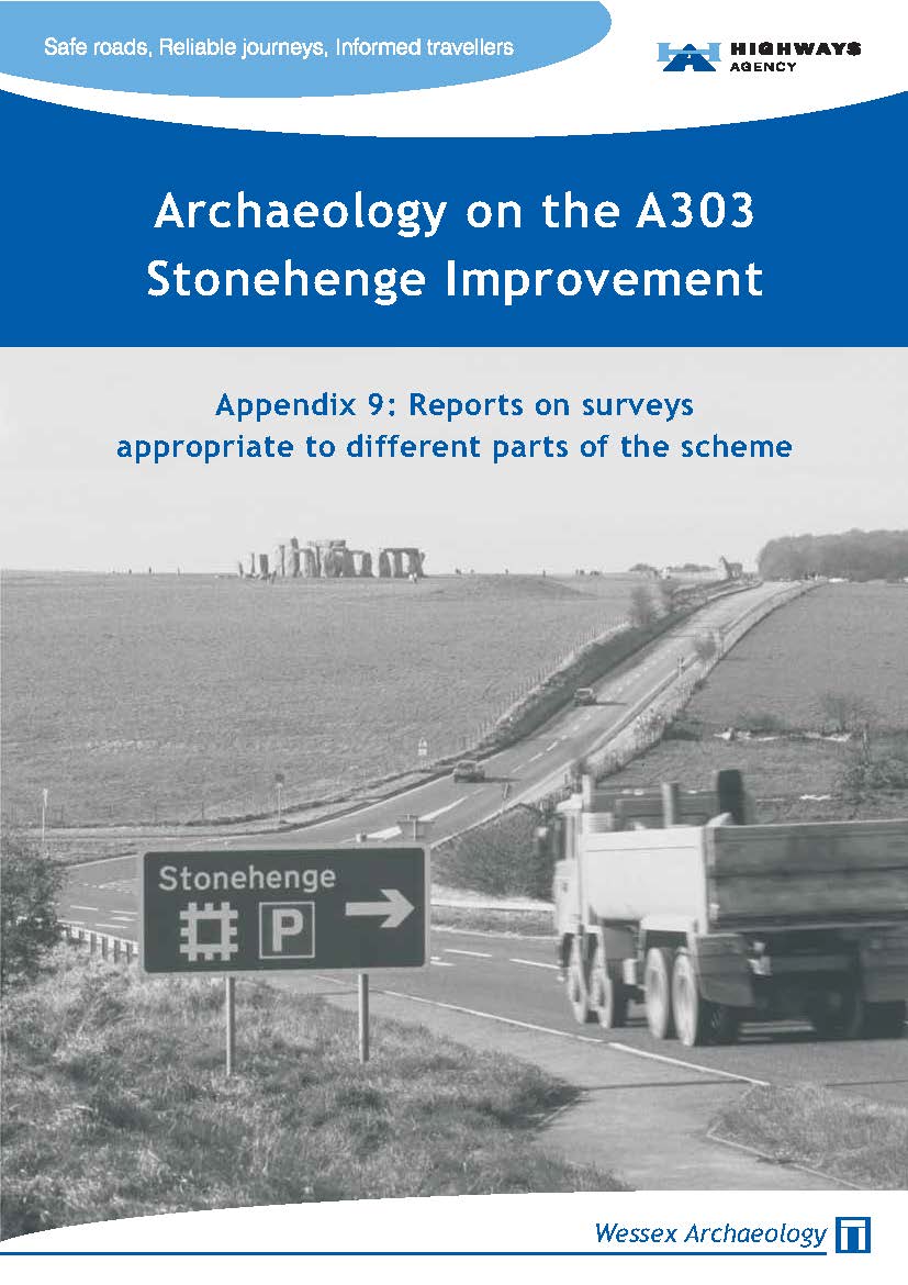 Thumbnail representing Archaeology on the A303 Stonehenge Improvements - Appendix 9: Reports on surveys appropriate to different parts of the scheme