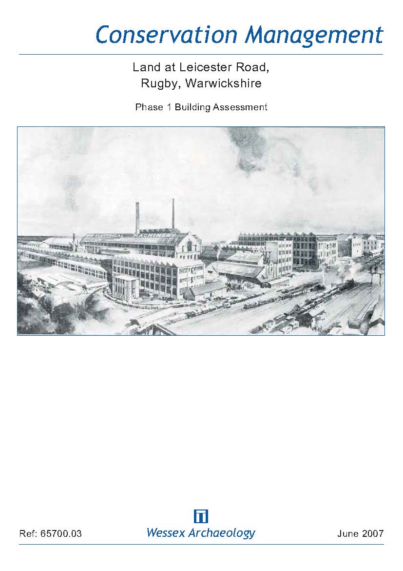 Thumbnail representing Land at Leicester Road, Rugby, Warwickshire - Phase 1 Building Assessment