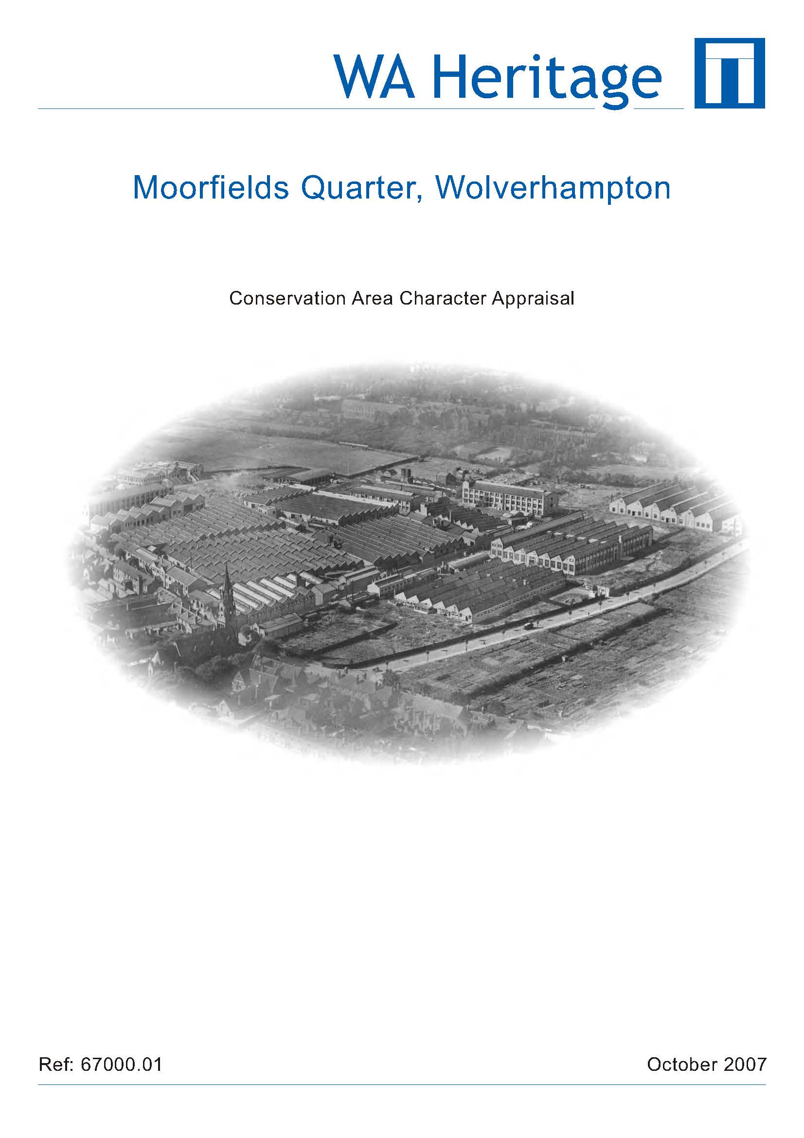 Thumbnail representing Moorfields Quarter, Wolverhampton - Conservation Area Character Appraisal