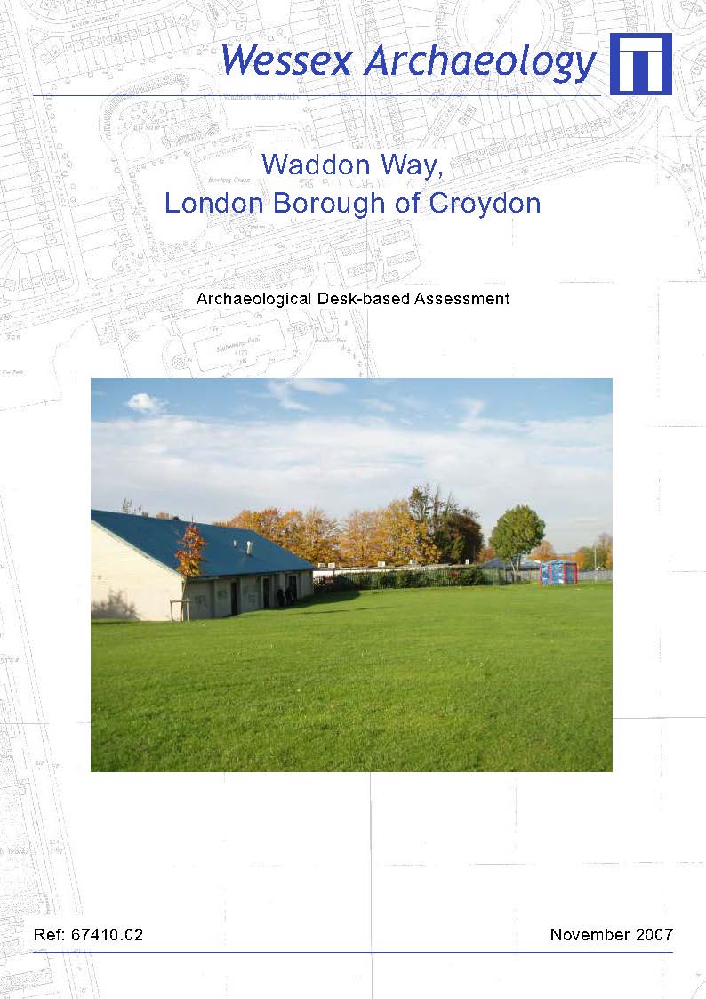 Thumbnail representing Waddon Way, London Borough of Croydon - Archaeological Desk-Based Assessment