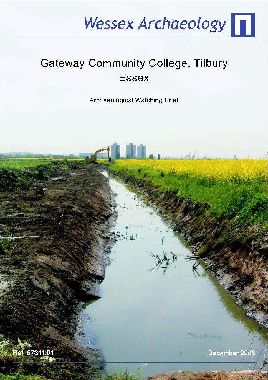 Thumbnail representing Gateway Community College, Tilbury, Essex - Archaeological Watching Brief