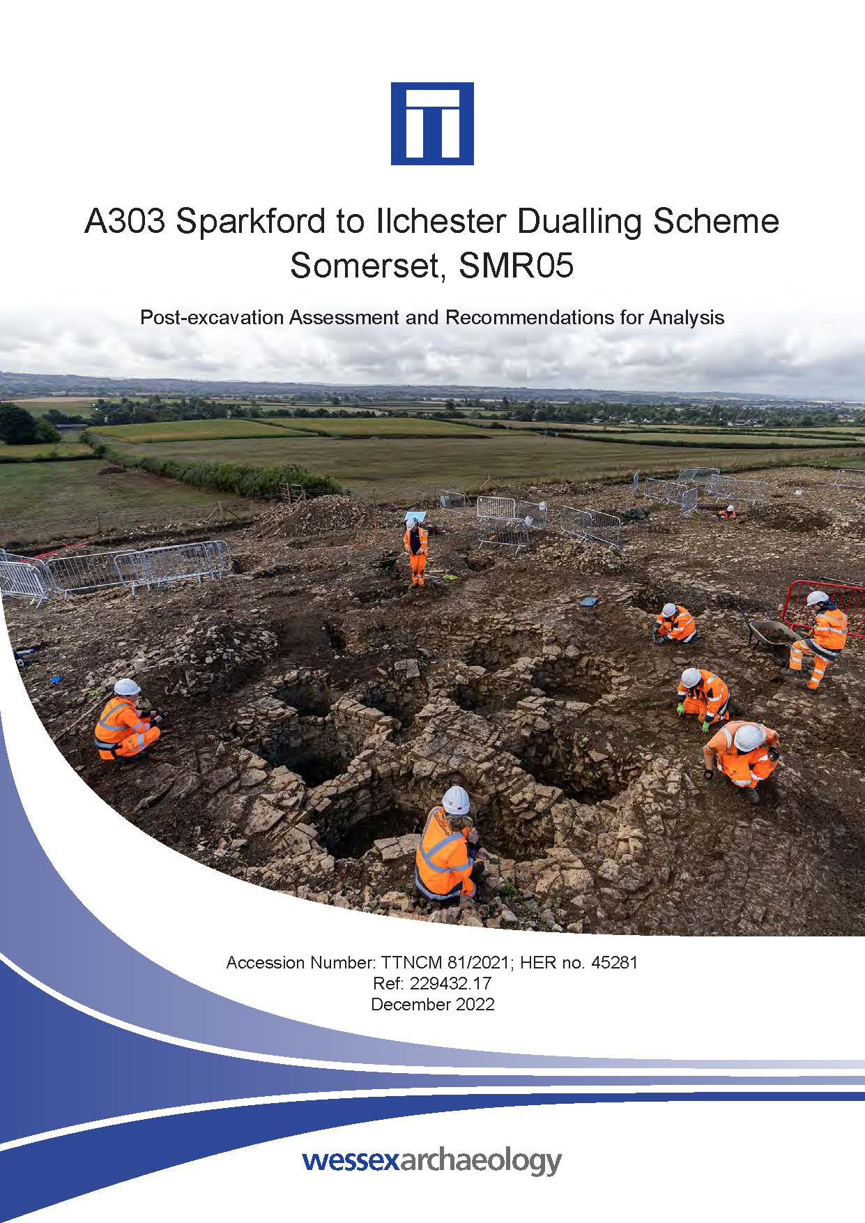 Thumbnail representing A303 Sparkford to Ilchester Dualling Scheme, Somerset - Post-excavation Assessment