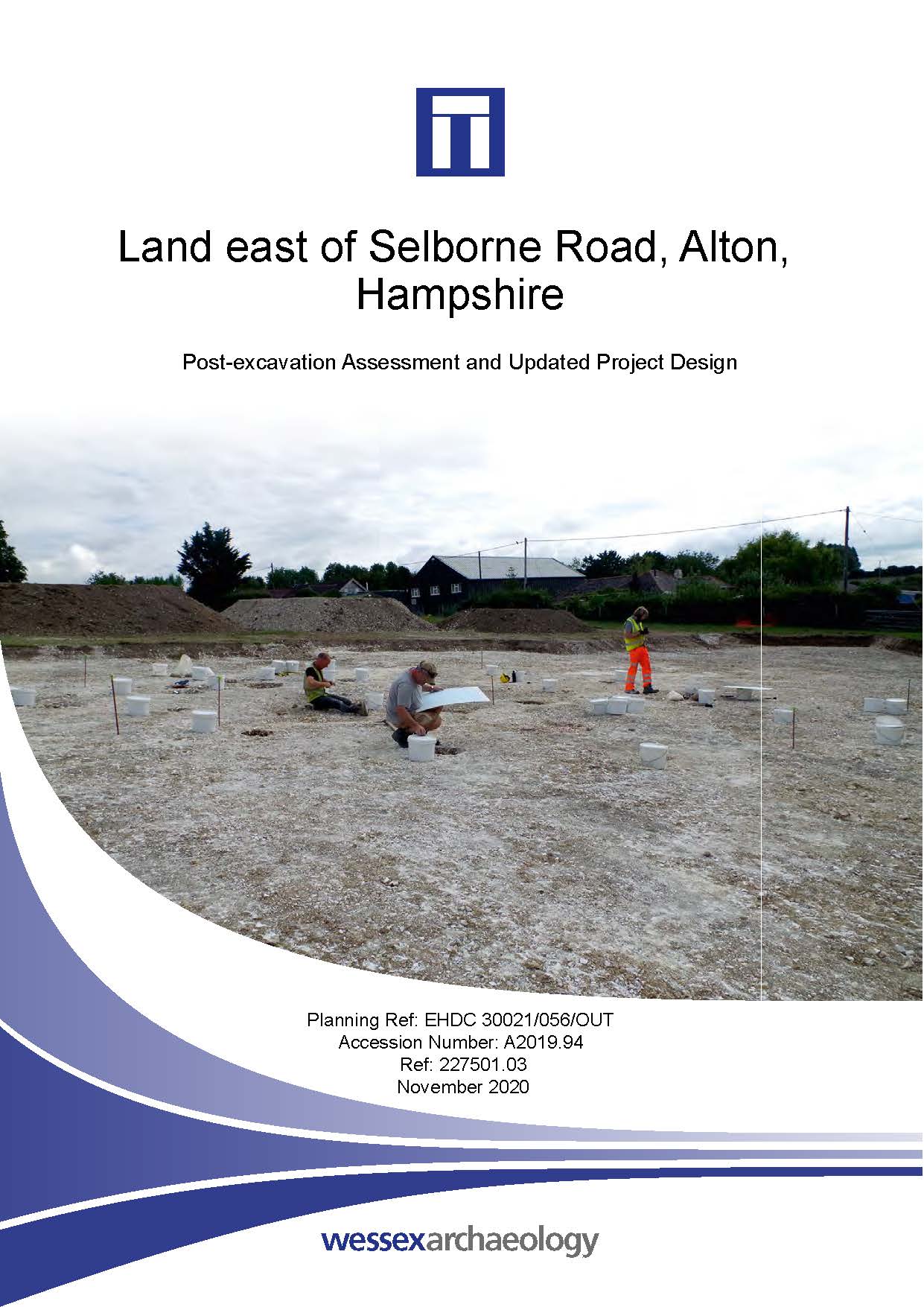 Thumbnail representing Land east of Selborne Road, Alton, Hampshire - Post-excavation Assessment