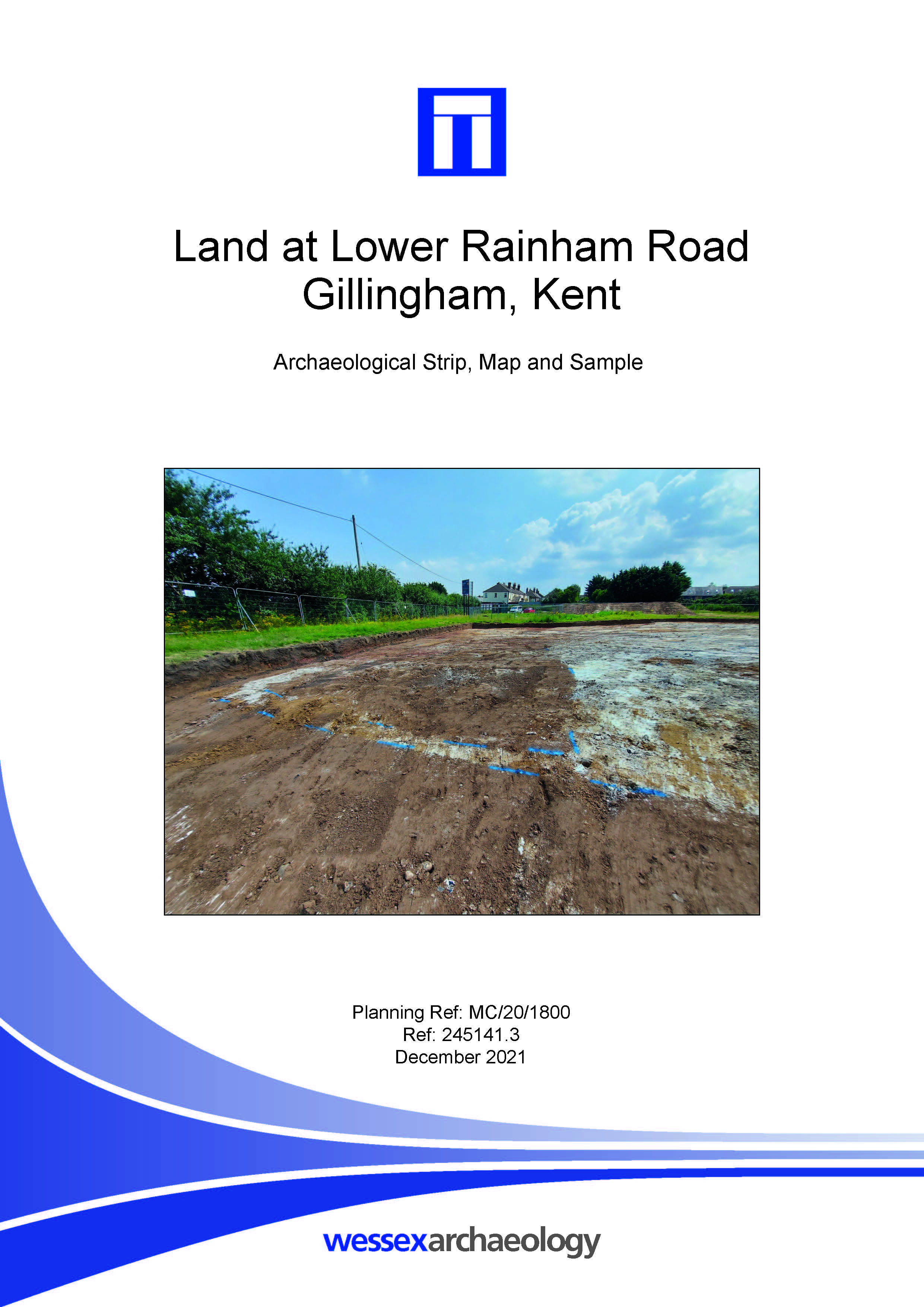 Thumbnail representing Land at Lower Rainham Road, Gillingham, Kent - Archaeological Excavation Report