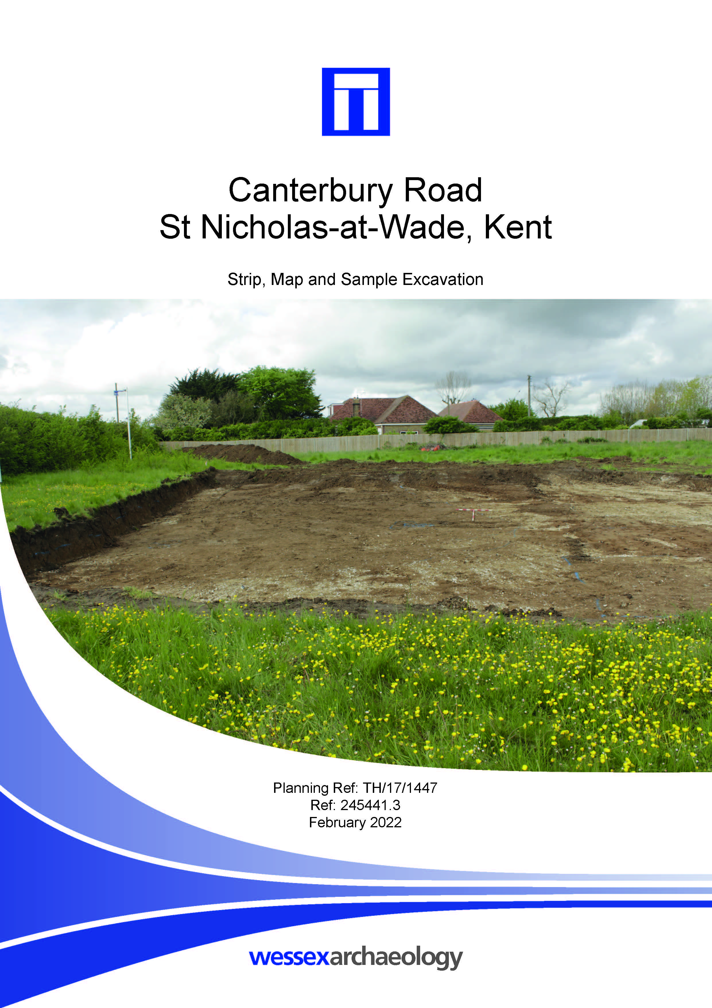 Thumbnail representing Canterbury Road, St Nicholas-at-Wade, Kent - Archaeological Excavation Report