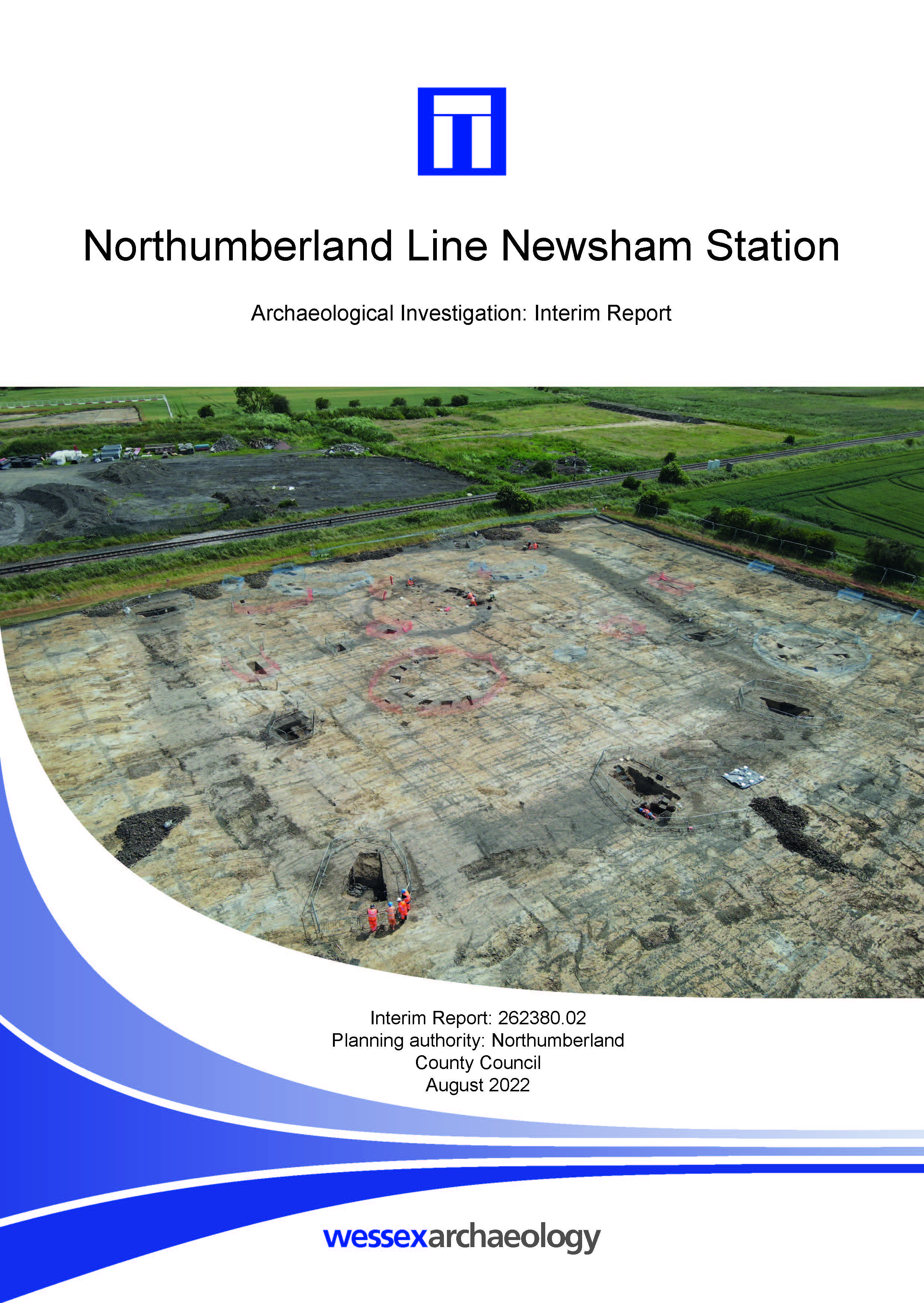 Thumbnail representing Northumberland Line Newsham Station - Archaeological Investigations Interim Report