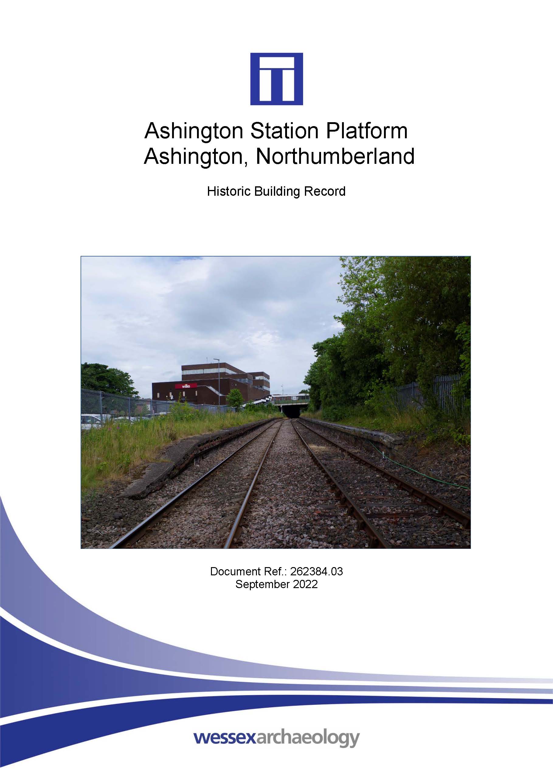 Thumbnail representing Ashington Station Platform, Ashington, Northumberland - Historic Building Record