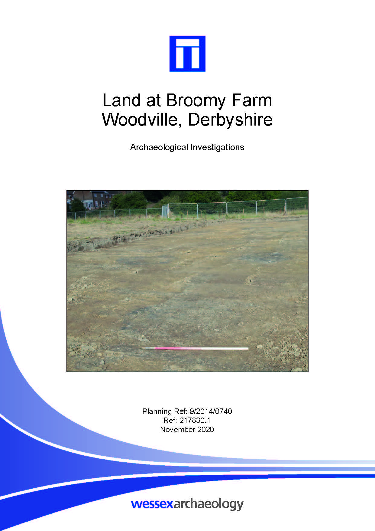 Thumbnail representing Land at Broomy Farm, Woodville, Derbyshire - Archaeological Investigations Report